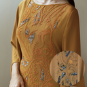 Cape Design Dress