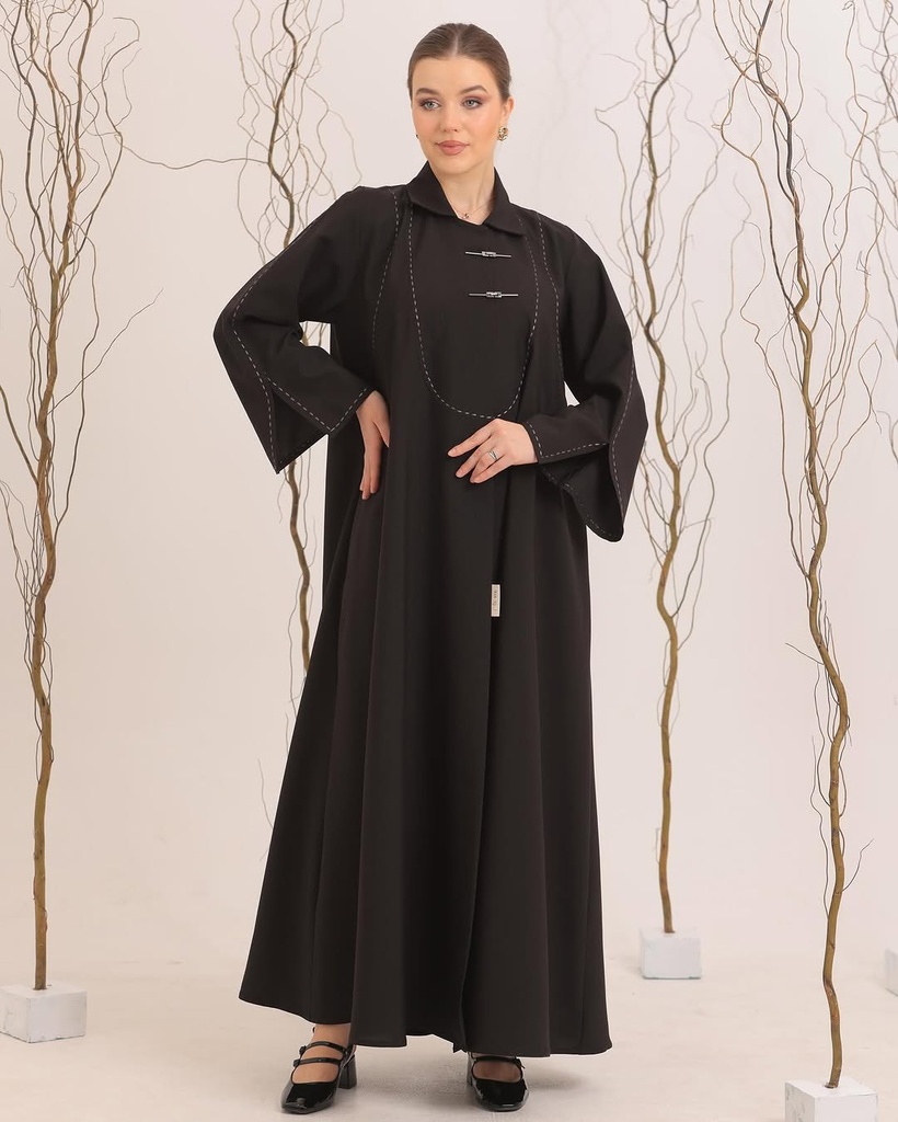 Nude Line Abaya