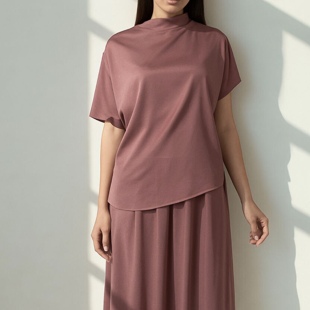 Abayat Rose Shirt and Trouser Set