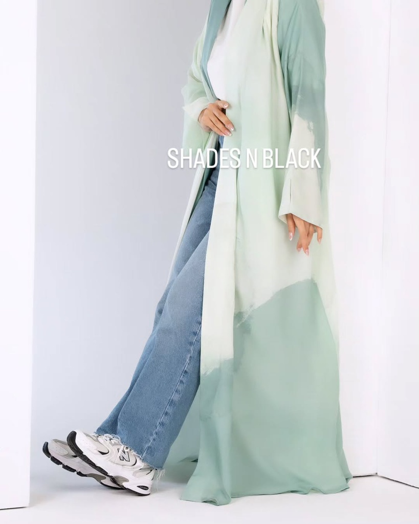 Shades & Black Abaya