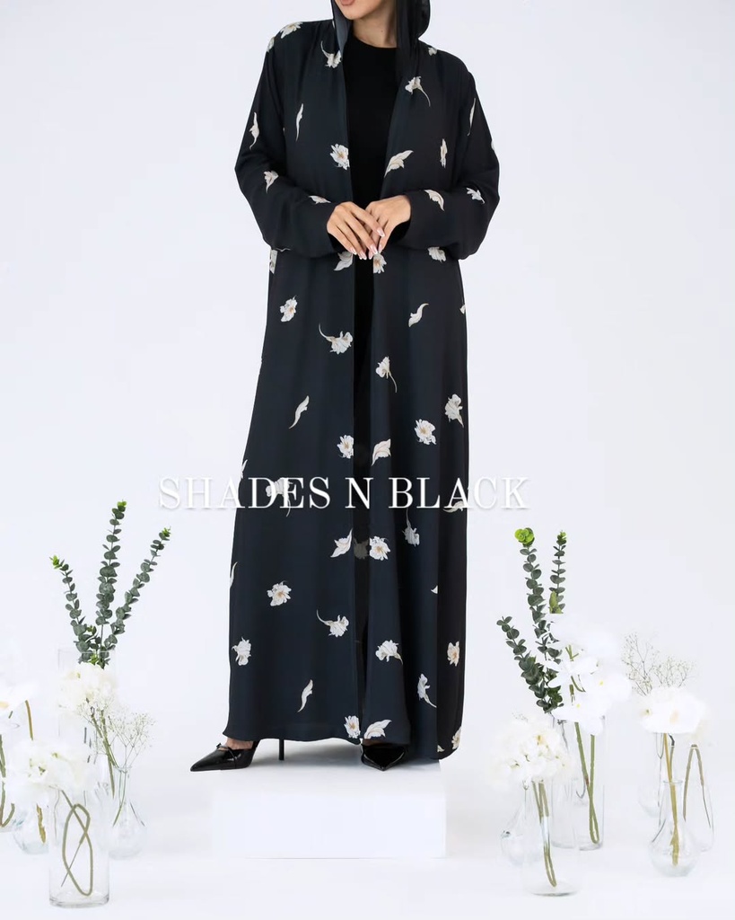Shades & Black Abaya