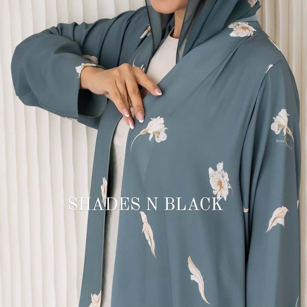 Shades & Black Abaya