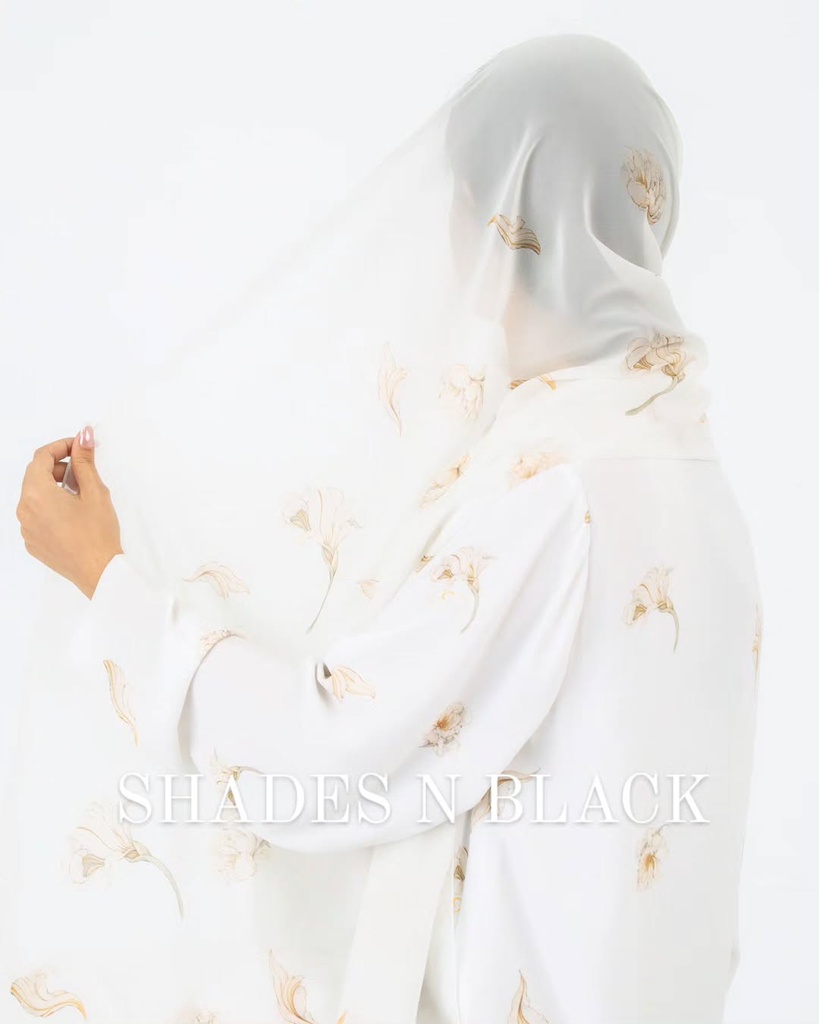 Shades & Black Abaya