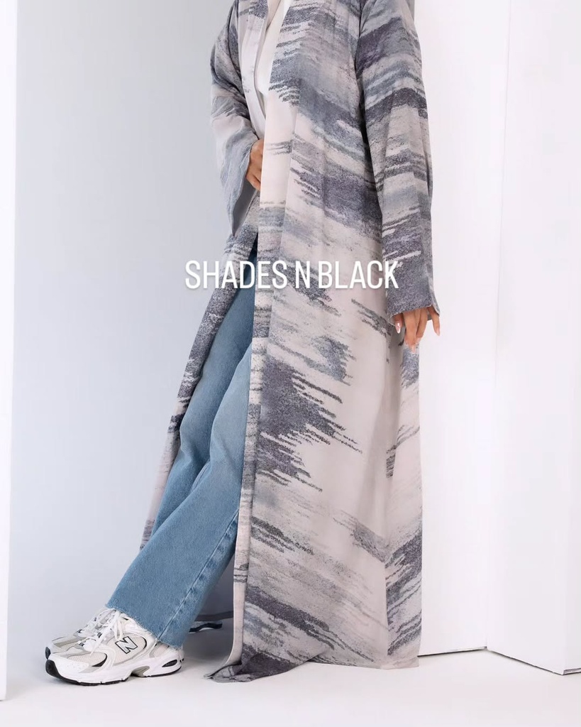 Shades & Black Abaya