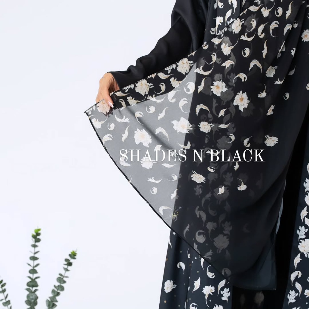 Shades & Black Abaya