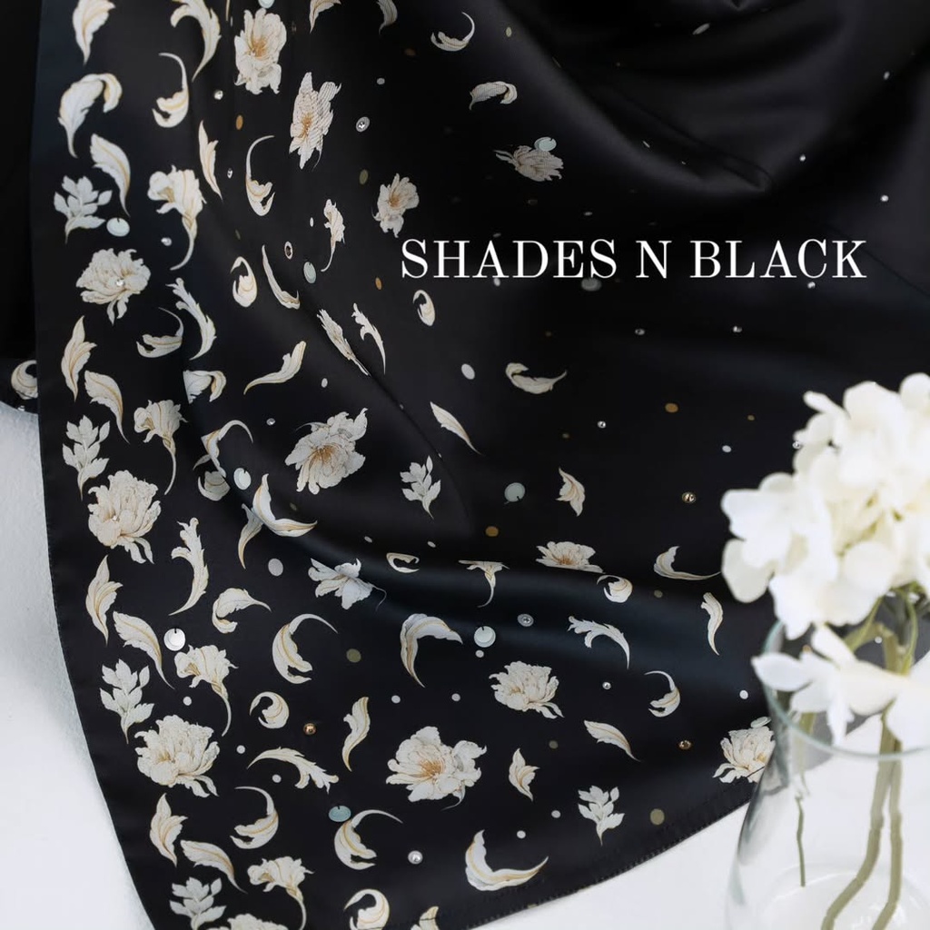 Shades & Black Abaya