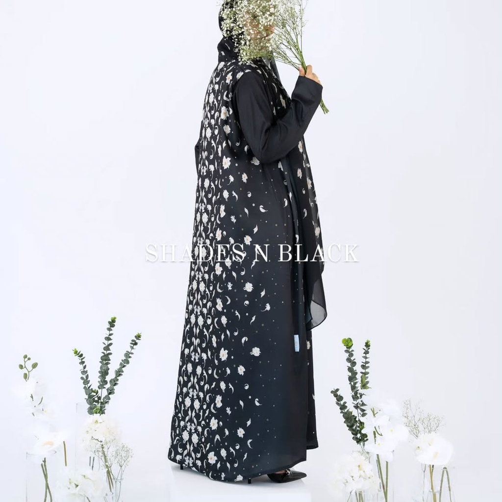 Shades & Black Abaya