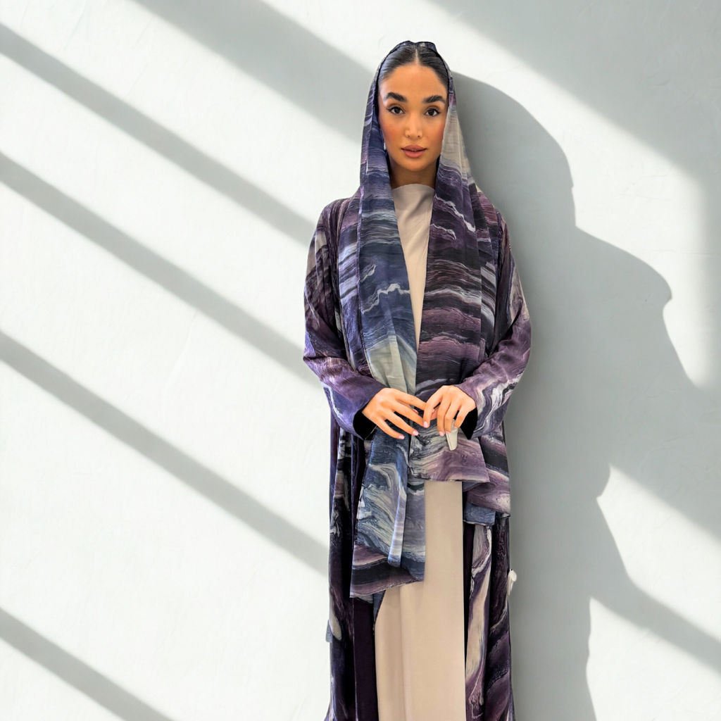 Shades & Black Abaya