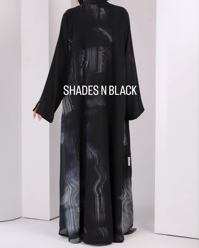 Shades & Black Abaya
