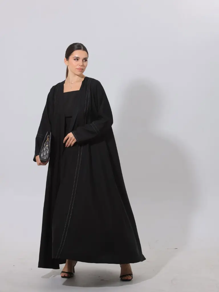 MR-01 قماش صيفي ، قصة عملية ، للاستخدام اليومي و الدوامات سعر العباية ٢٨ دينار بحريني (1).webp