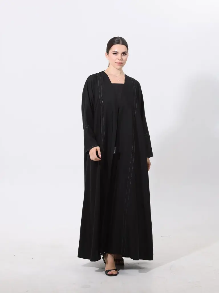 MR-01 قماش صيفي ، قصة عملية ، للاستخدام اليومي و الدوامات سعر العباية ٢٨ دينار بحريني (3).webp