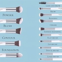 Khulood Cosmetic All Types 12 Makeup Brushes