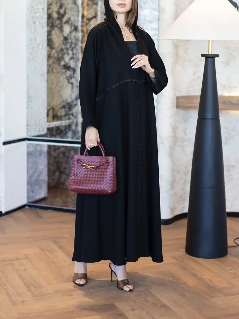 Abaya with Shelah.Abaya Code- D243Fabric type- Internet (انترنت)__Abaya Price- __ 29🇴🇲🇧🇭290  (3).webp