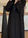 Abaya with Shelah.Abaya Code- D243Fabric type- Internet (انترنت)__Abaya Price- __ 29🇴🇲🇧🇭290 .webp