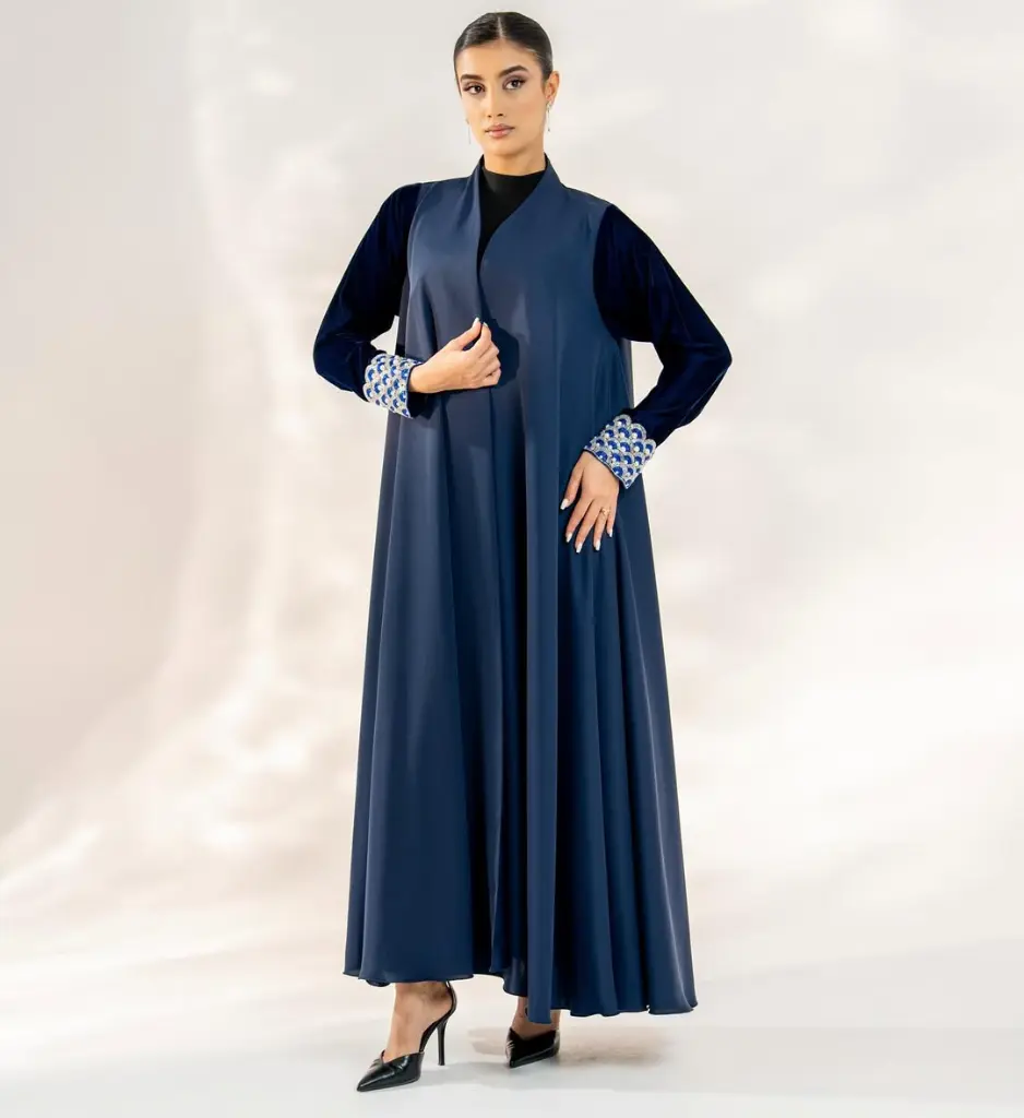 Abaya code- NAS-193Abaya price- 45 OMRAvailable color- dark blue-burgundy- black-brown__________ (4).webp