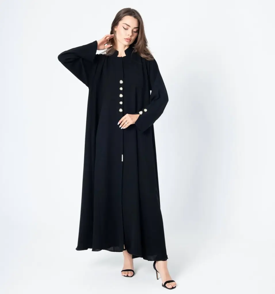 Abaya with ShelahAbaya Code - WN 8Abaya Fabric - Crepe ( كريب )Abaya Price - _29🇴🇲🇧🇭290 🇦🇪.webp