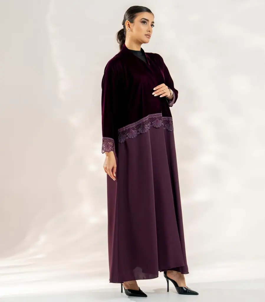 Abaya code- NAS-192Abaya price- 38 OMRAvailable color- dark blue- black-burgandy________________ (3).webp