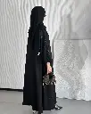 Abaya with Shelah____Abaya Code__- E17___خام العباية كريب سعودي بجودة جداً ممتازة خفيف ومريح فال (4).webp