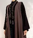 Abaya code- NAS-195Abaya price- 42 OMRAvailable color- dark blue- black-brown___________________ (3).webp