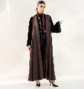 Abaya code- NAS-195Abaya price- 42 OMRAvailable color- dark blue- black-brown___________________ (6).webp