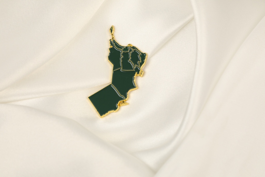 Henna Plain Map Badge National Day