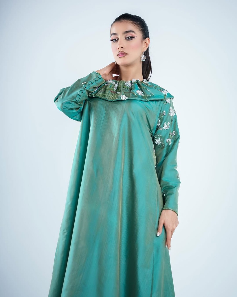 Cape Designs Eid Dress 