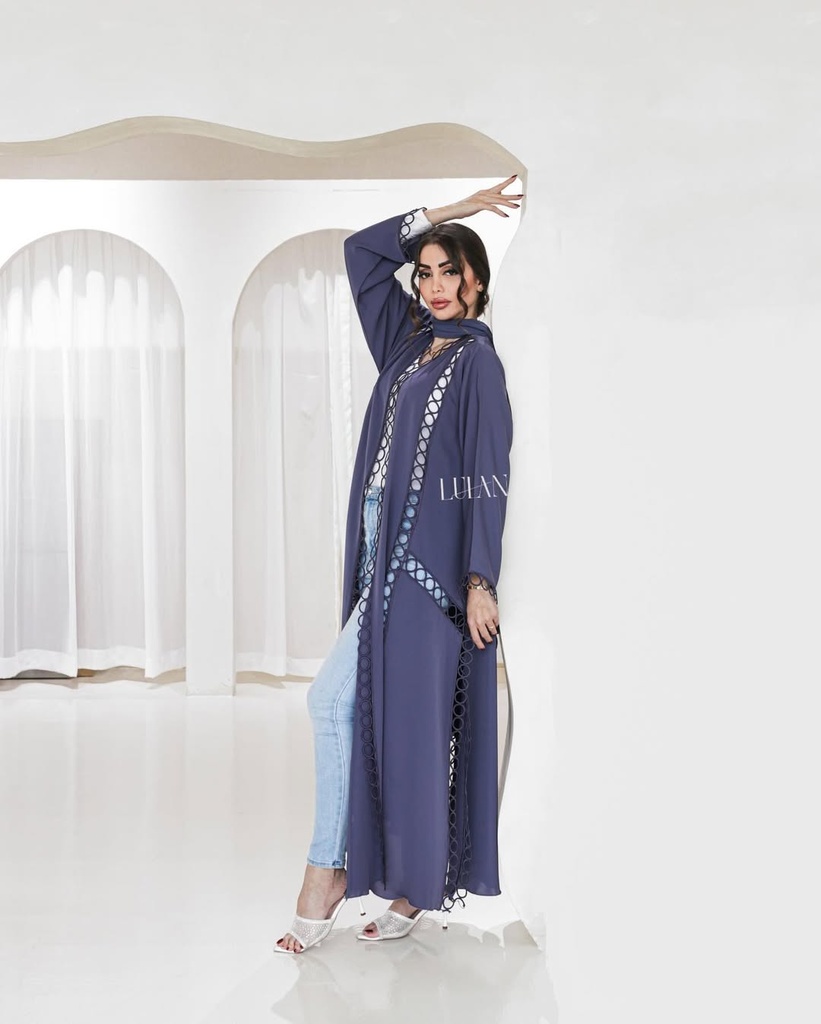 Lulan Line Abaya with Under Dress