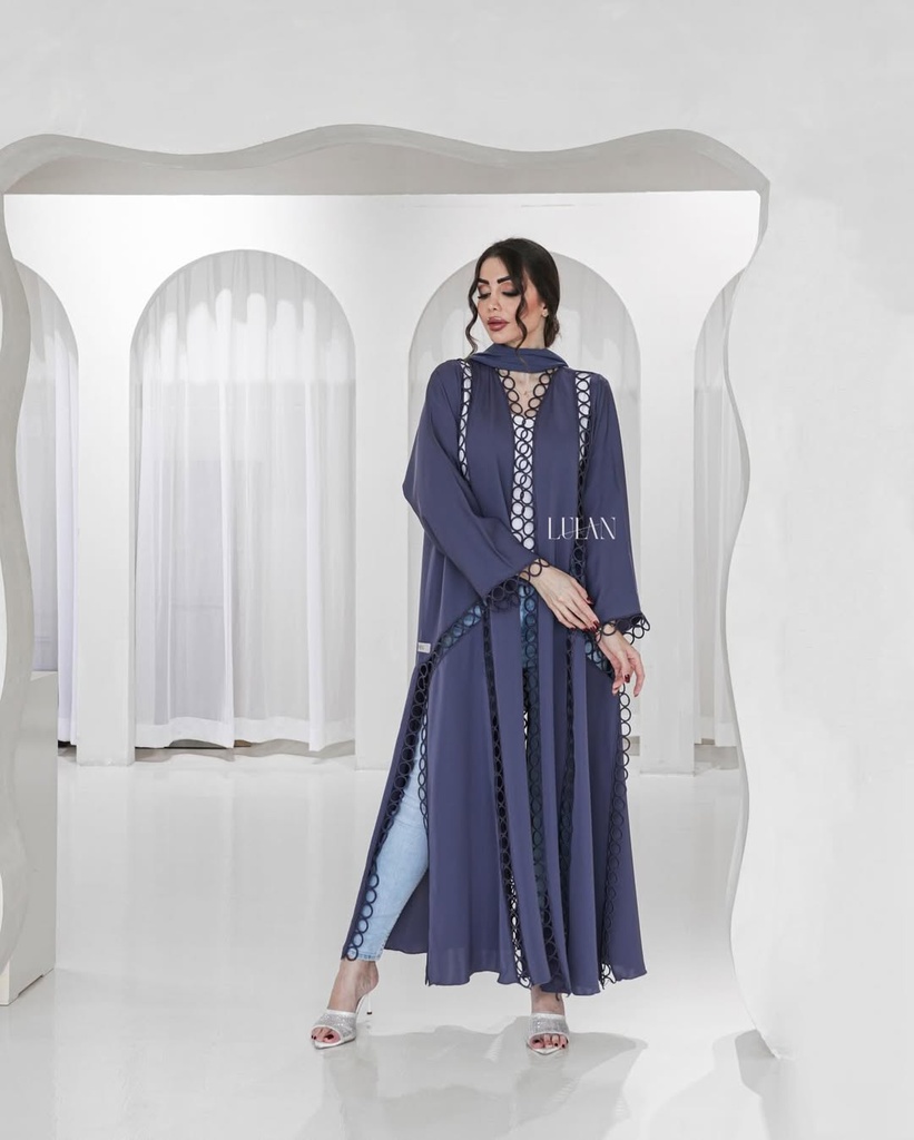 Lulan Line Abaya with Under Dress