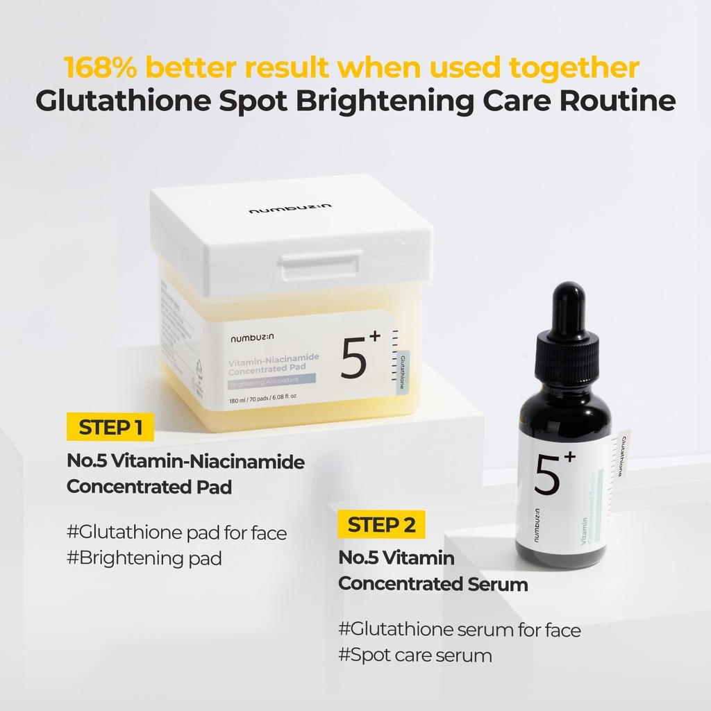 numbuzin Vitamin-Niacinamide Concentrated Pad