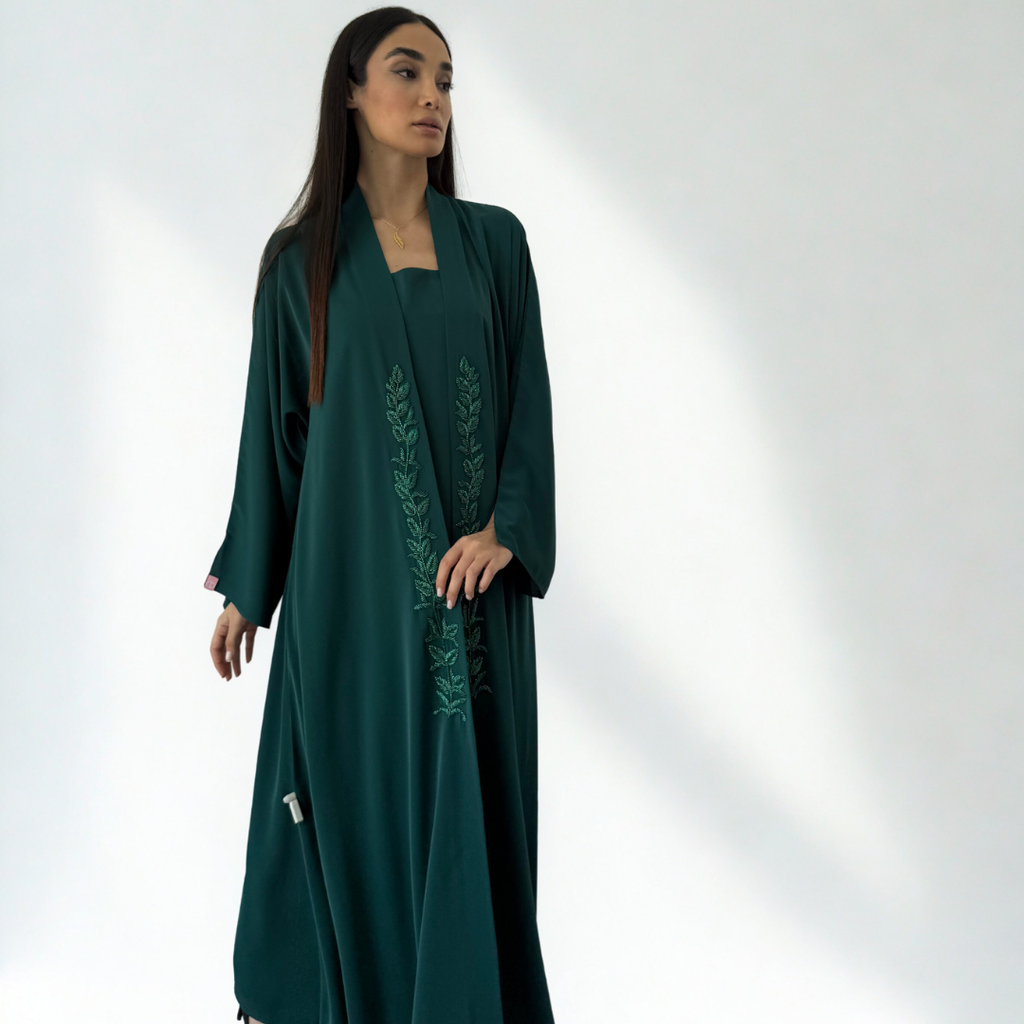 Cape Design Abaya with dress