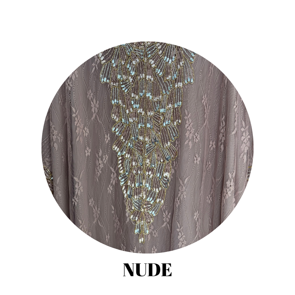 Cape Design Eid Dress 