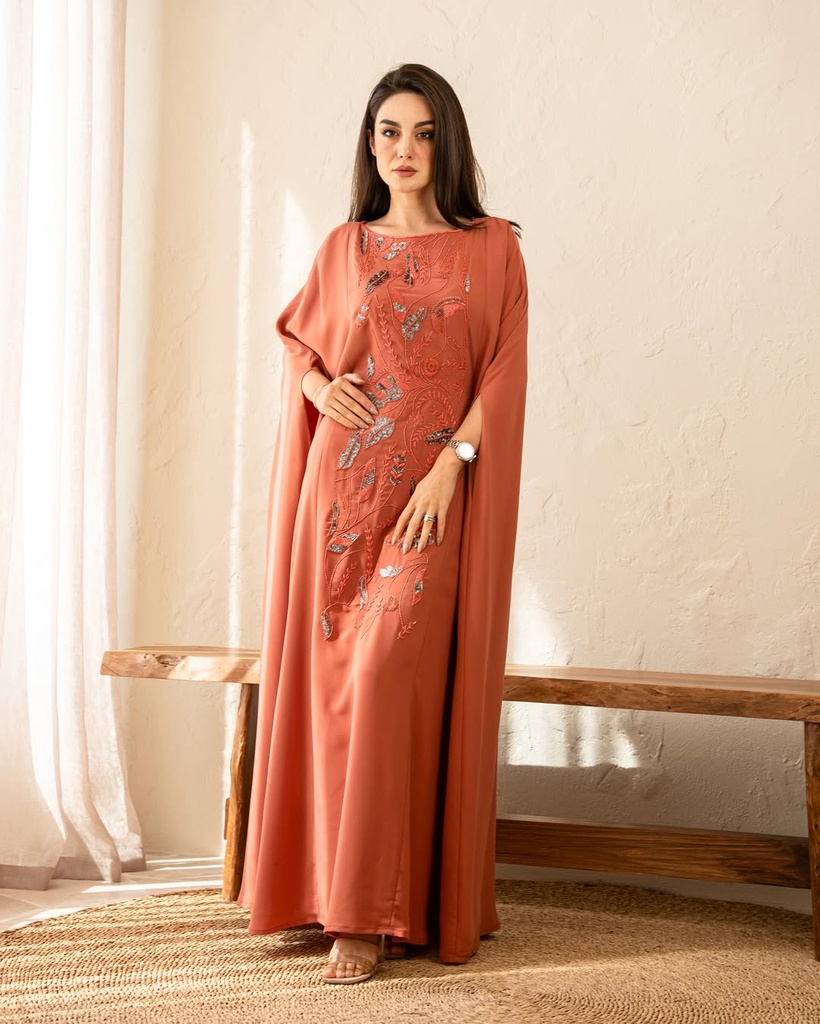 Cape Design Dress
