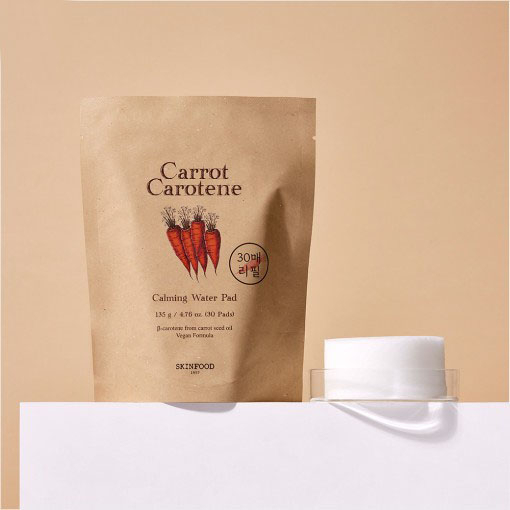Skinfood Carrot Carotene Calming Water Pad 30 (refill)