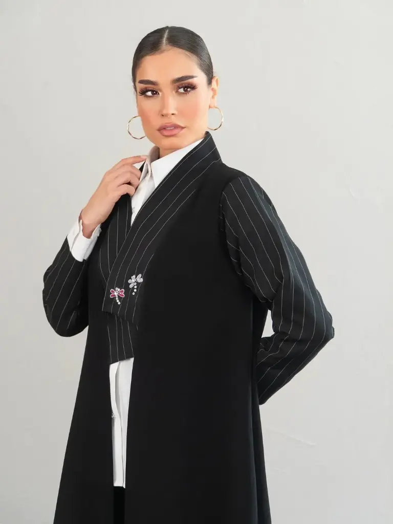 Siraa Design Abaya with Shirt