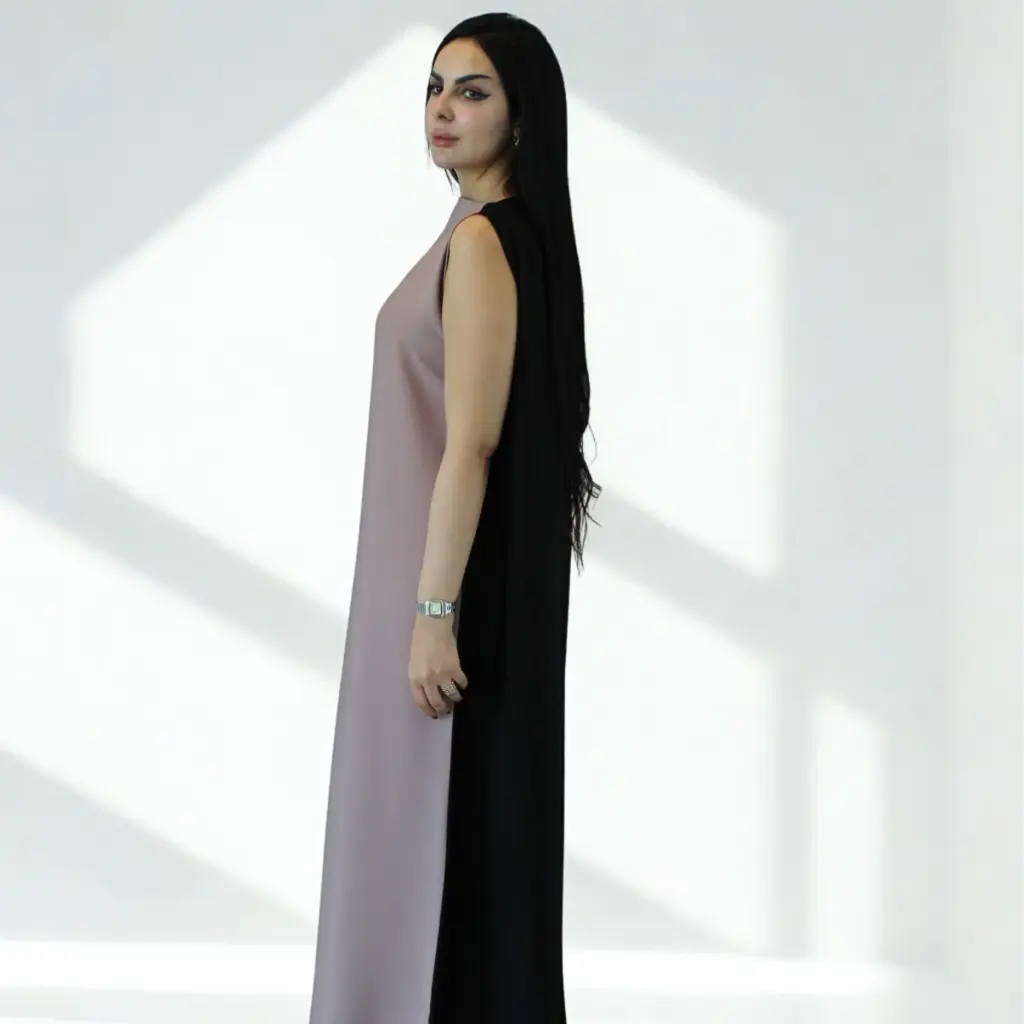 By LS Double Sided Under Abaya Dress