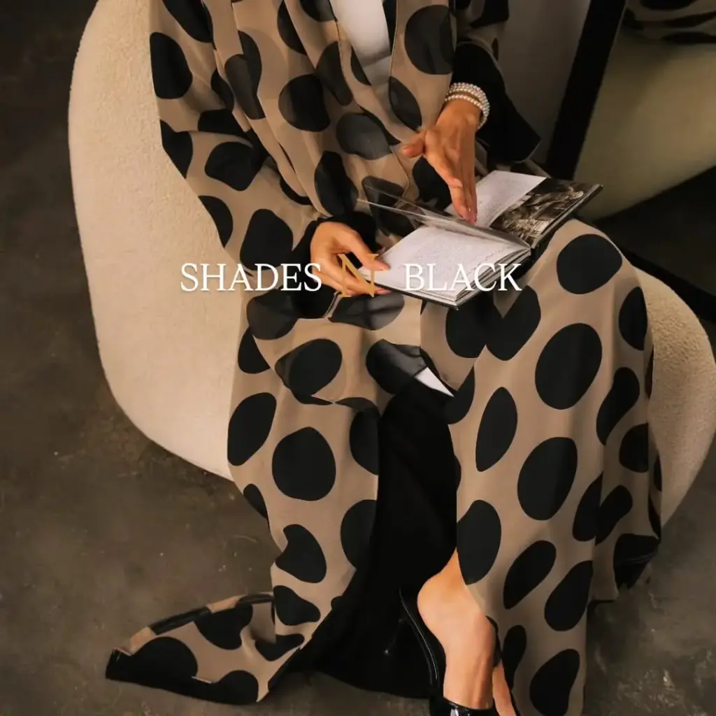 Shades & Black Abaya