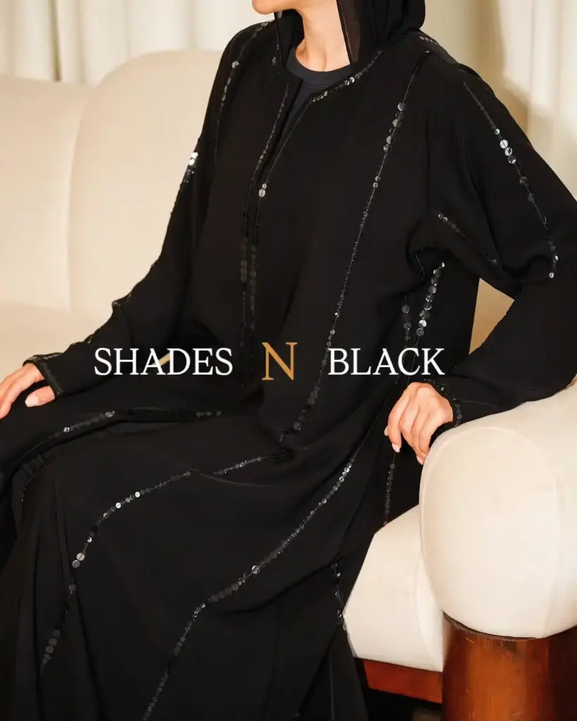 Shades N Black Abaya