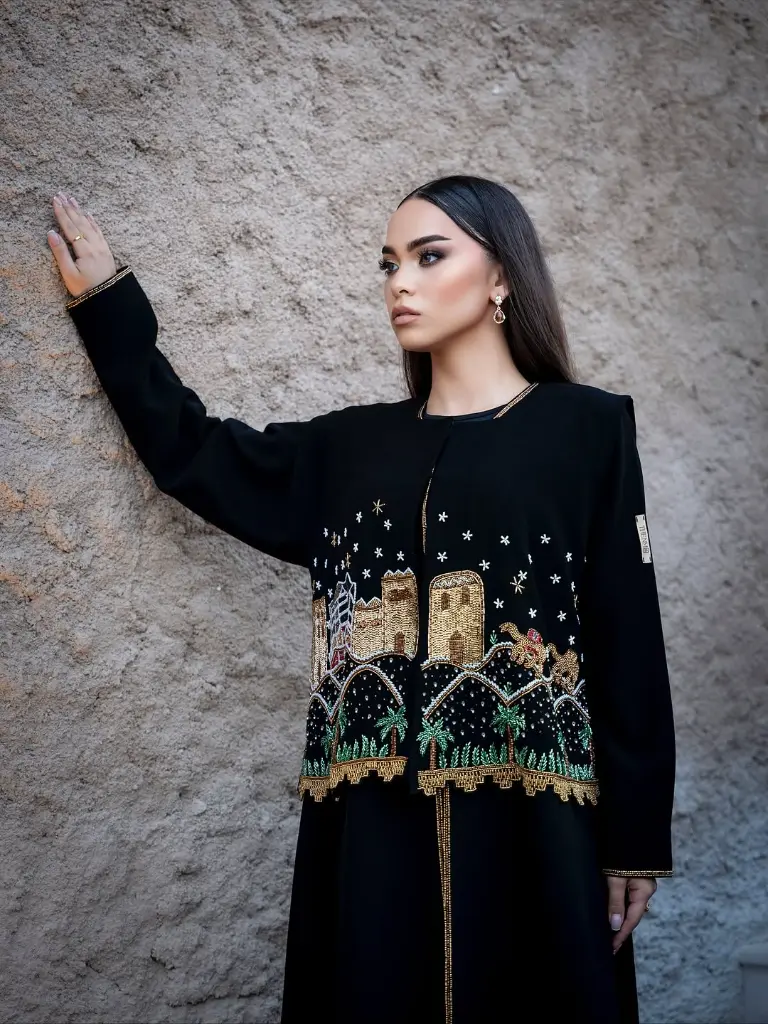 عباية إن إم مع معطف