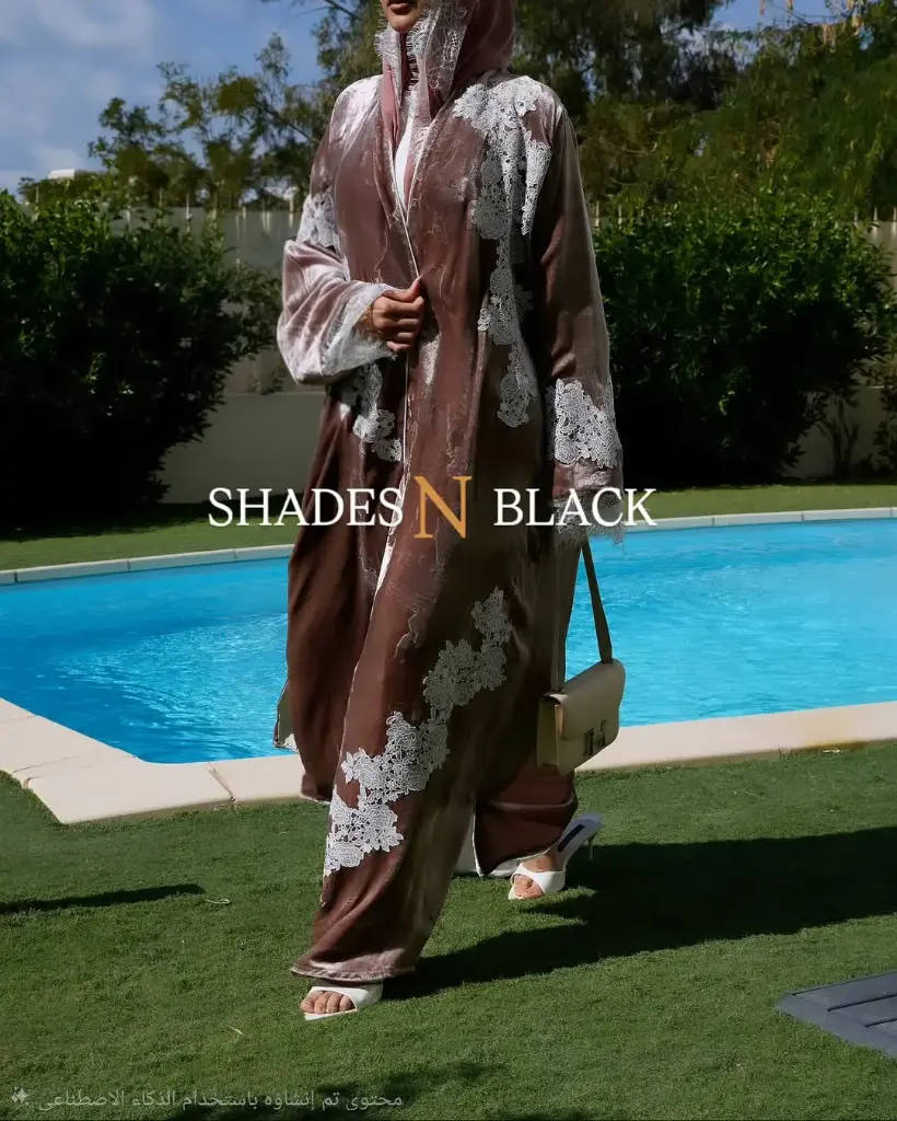 Shades and Black Abaya