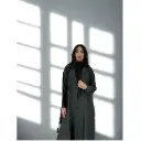 Shades and Black Abaya