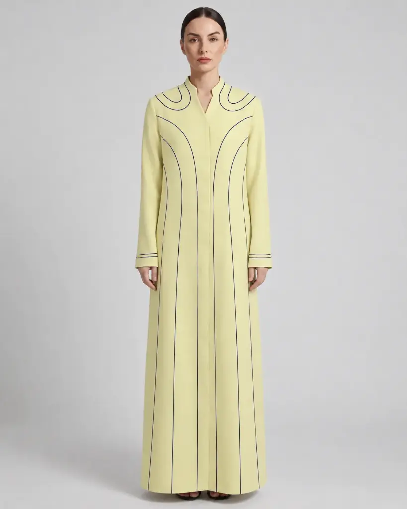 Lapel Abaya