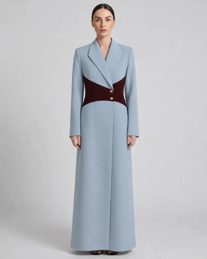 Lapel Abaya