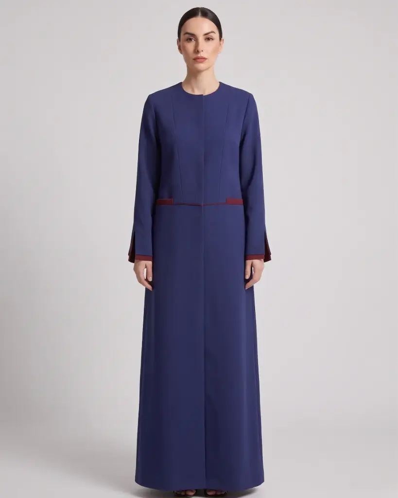 Lapel Abaya