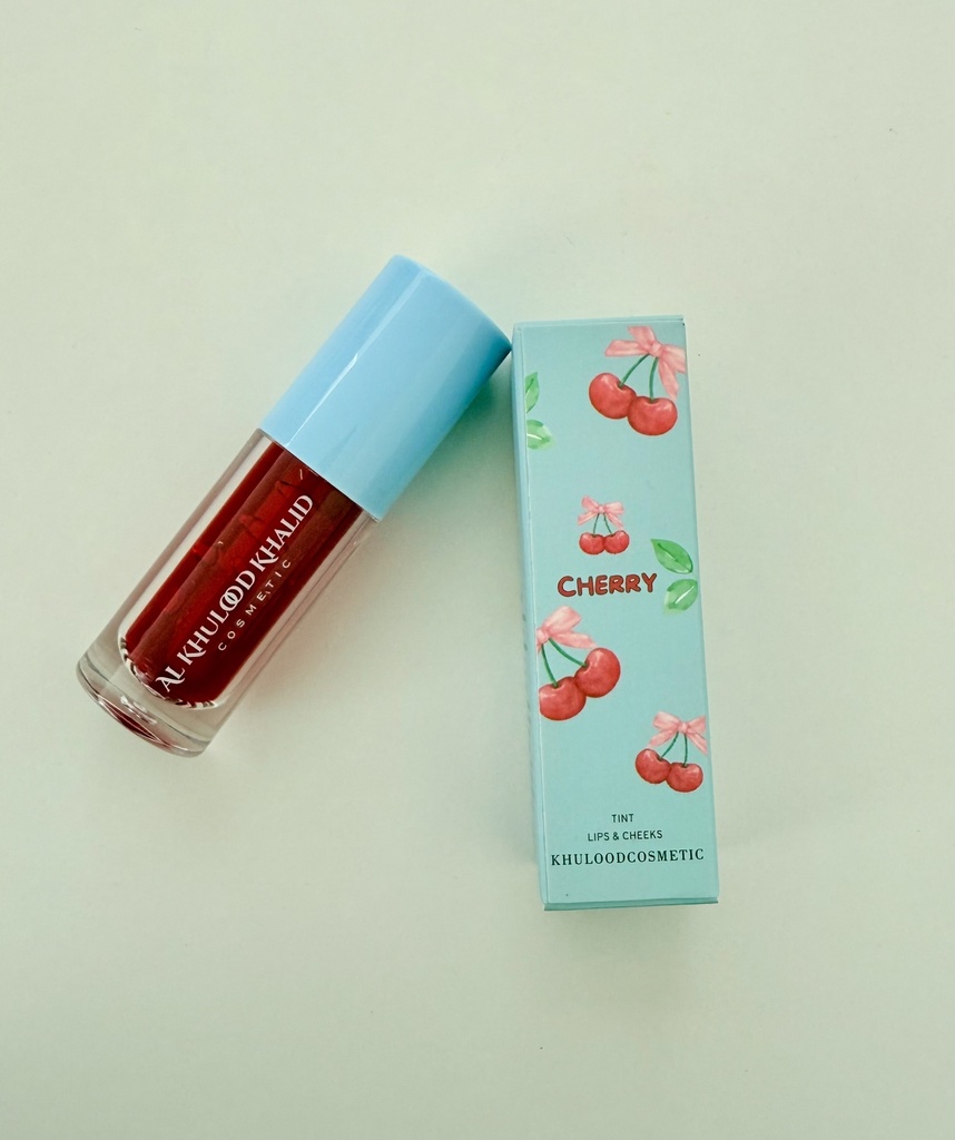 Khulood Cosmetic Lip & Cheeks Tint (Cherry 04)