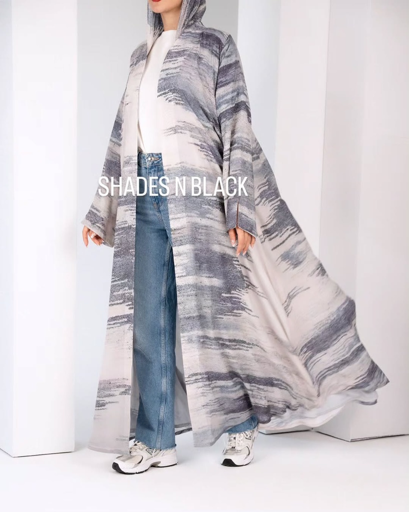 Shades & Black Abaya