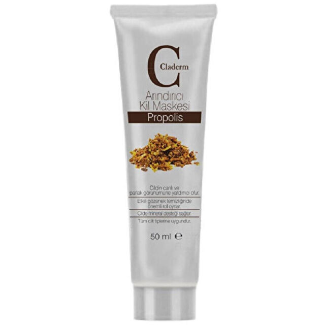 Claderm Clay Mask Propolis - Purifying Propolis Clay Mask 50ml