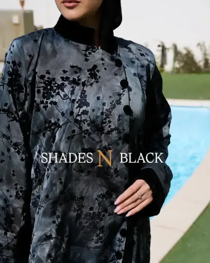 Shades & Black Abaya