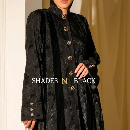 Shades N Black Abaya