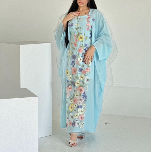 Sol Collection Dress with tulle Shailah