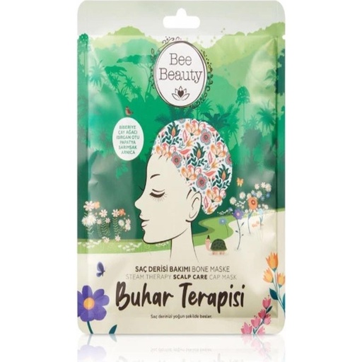 [8682887942165] Bee Beauty Intensive Nourishing Steam Therapy Scalp Care Bonnet Mask 50ml